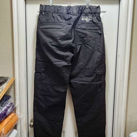 OCEAN & EARTH OE Pro Men's XL Snow Pants Black Waterproof Insulated Ski - Picture 1 of 16